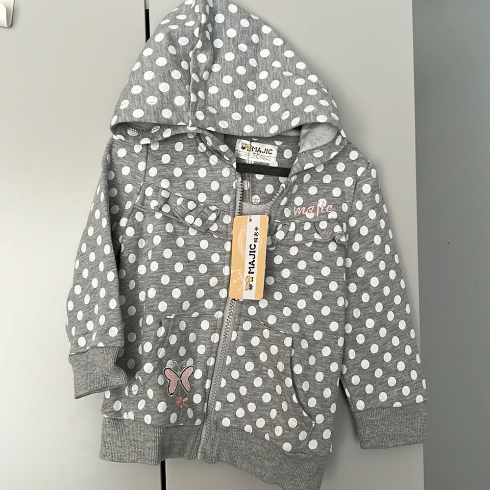 Majic polka dot sweater